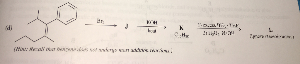 Solved Complete each synthesis by providing the structure | Chegg.com