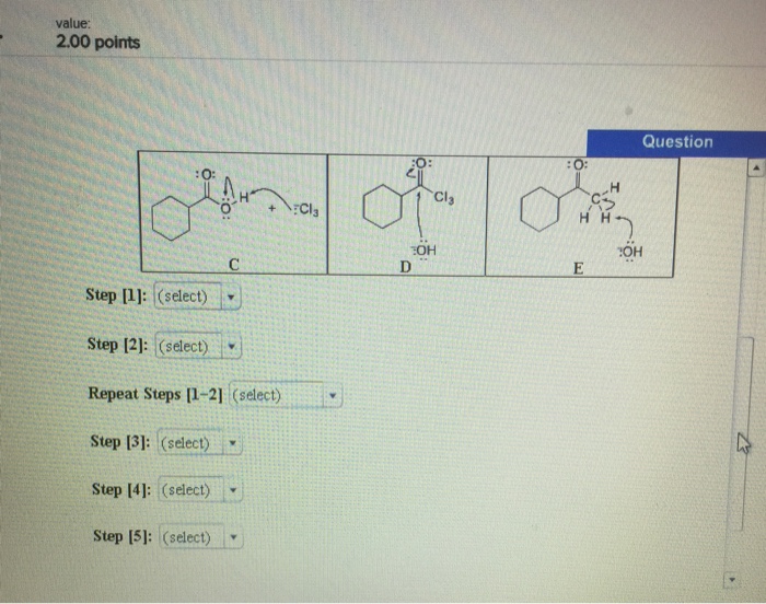 Solved Question Determine a stepwise mechanism for the | Chegg.com