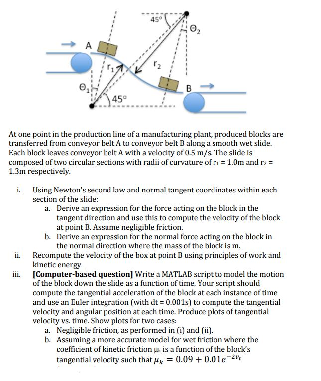 At one point in the production line of a