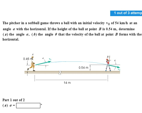 solved-the-pitcher-in-a-softball-game-throws-a-ball-with-an-chegg