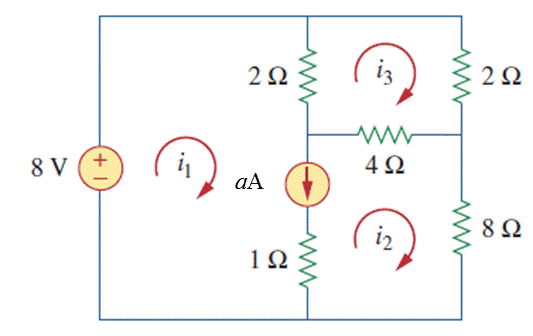 Solved Use nodal analysis to find mesh currents i1 i2 and | Chegg.com