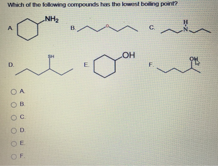 solved-which-of-the-following-compounds-has-the-lowest-chegg