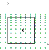 Solved As seen in the figure, a square loop of wire has | Chegg.com