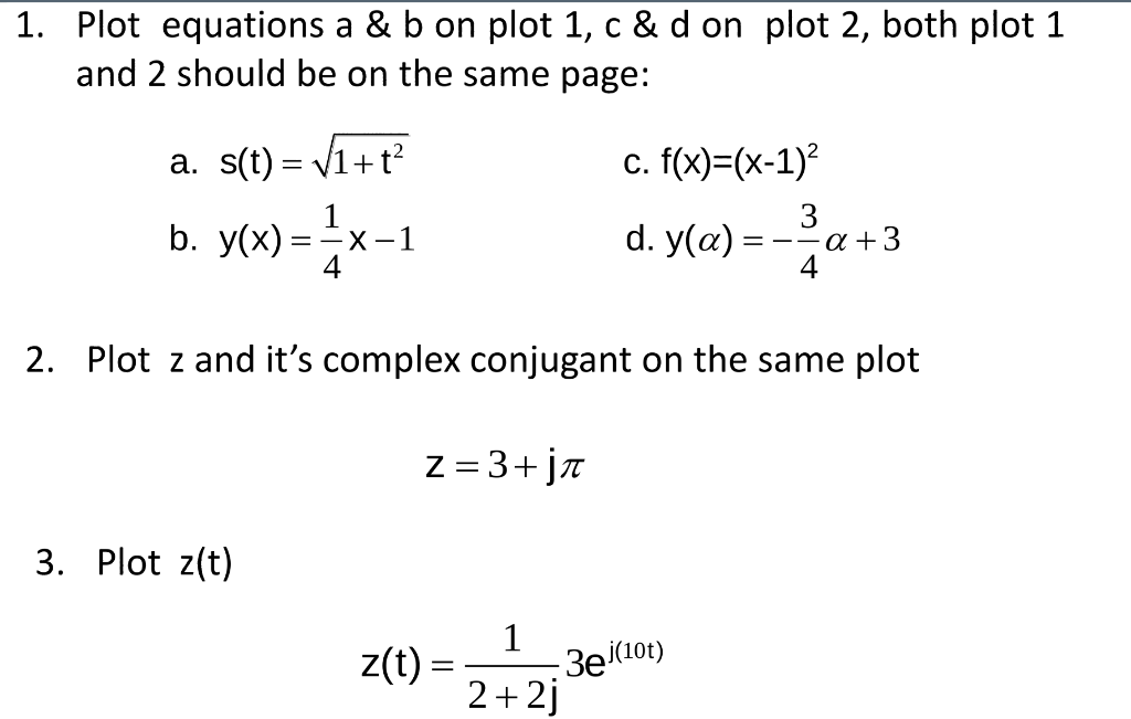 solved-1-plot-equations-a-b-on-plot-1-c-d-on-plot-2-chegg