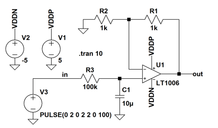 Solved How would you find Vout of this op amp circuit with a | Chegg.com