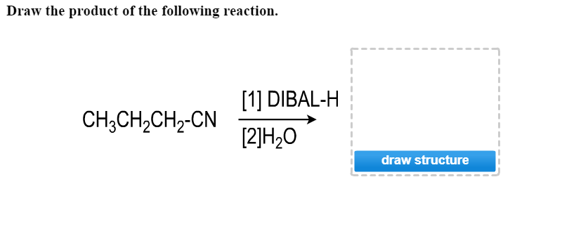 Solved Draw The Product Of The Following Reaction. | Chegg.com