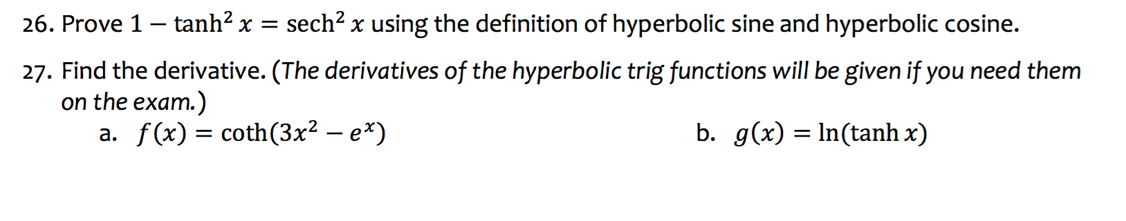 solved-prove-1-tanh-2-x-sech-2-x-using-the-definition-of-chegg