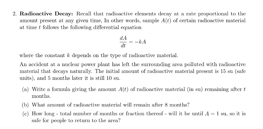 What Is The Measure Of Radioactive Decay Rate