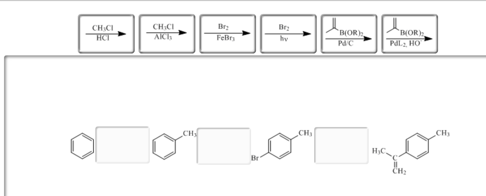 Solved Show How The Following Compounds Could Be Prepared | Chegg.com