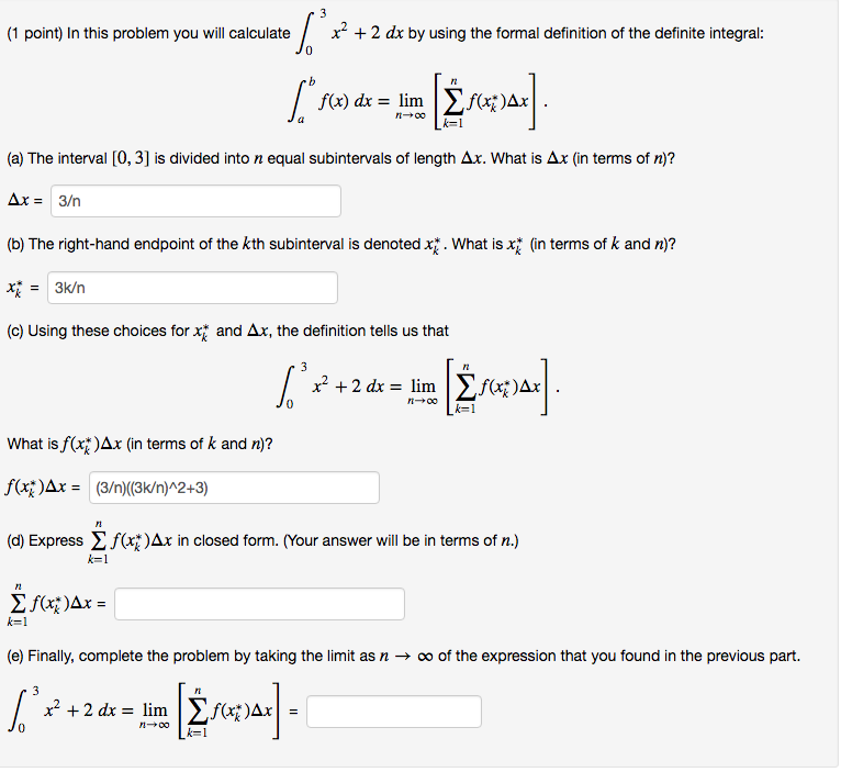 solved-1-point-in-this-problem-you-will-calculate-x-2-dx-chegg