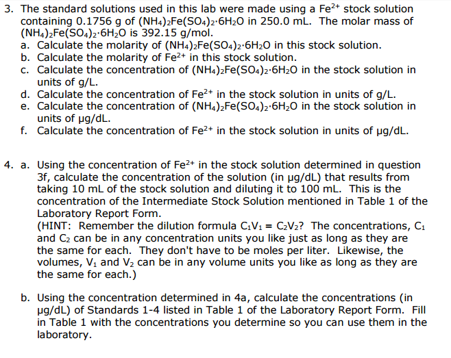Nh4 2fe So4 2.6 H2o Molar Mass