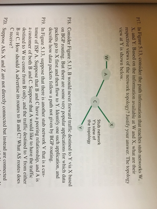 Solved In Figure 5.13, Consider The Path Information That | Chegg.com