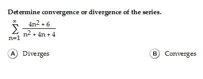 diverges or converges calculator
