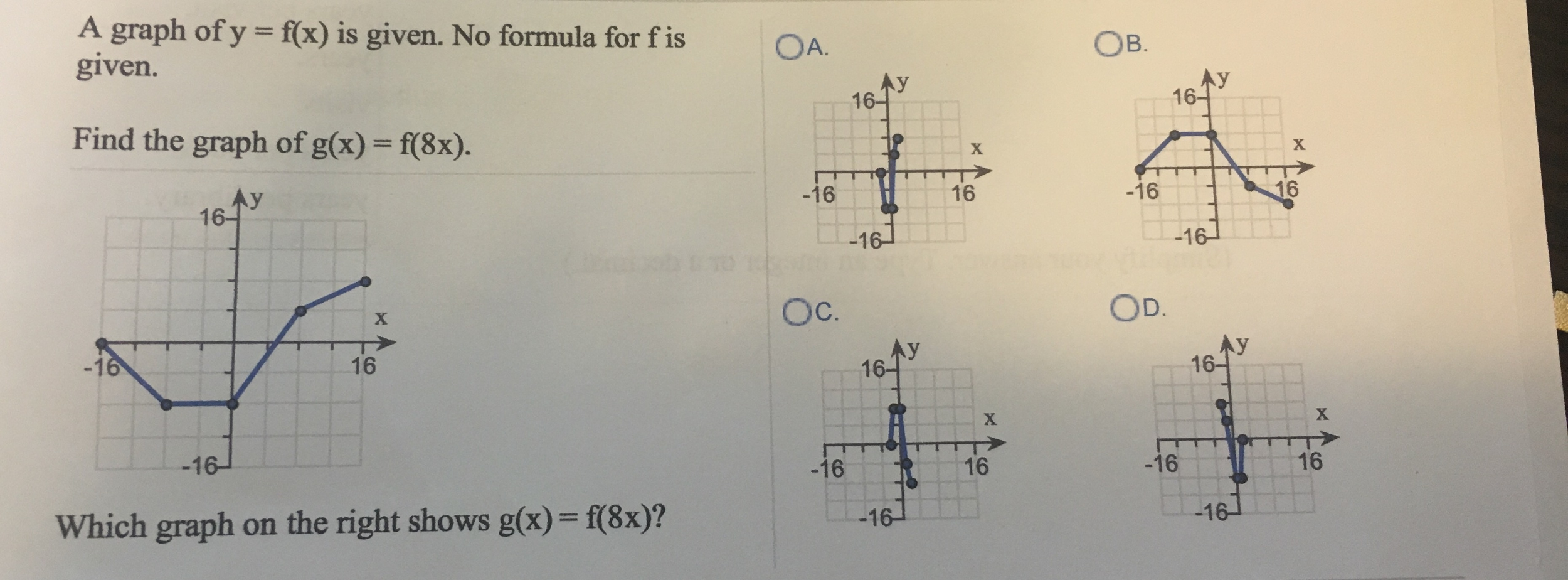 Solved I think the answer is A, but im not sure how to | Chegg.com