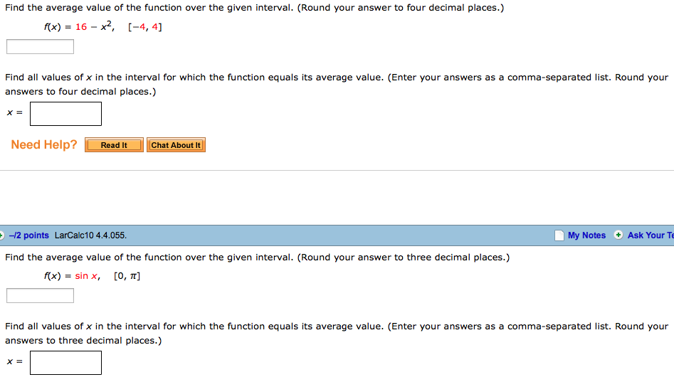 solved-find-the-average-value-of-the-function-over-the-given-chegg