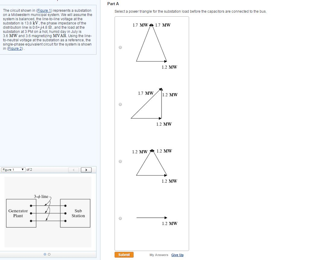 Solved Part A The circuit shown in (Figure 1) represents a | Chegg.com
