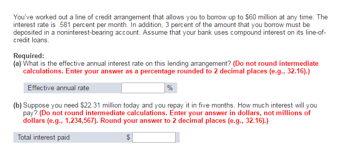 credit line assignment strategy