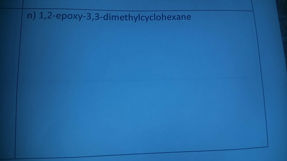 1 2 epoxy 1 3 3 trimethylcyclohexane