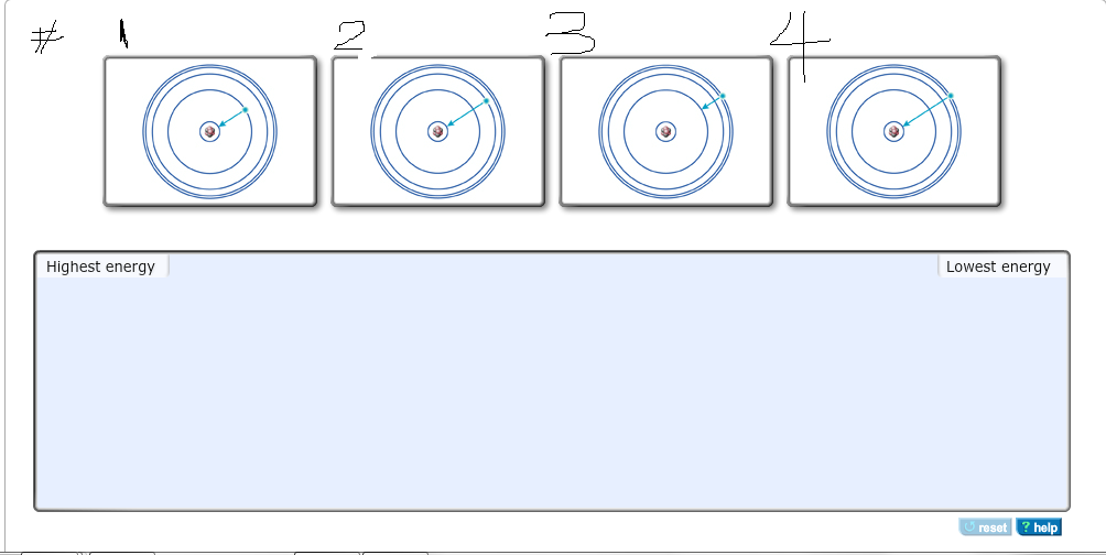 Solved A) The circles in the diagrams below represent energy
