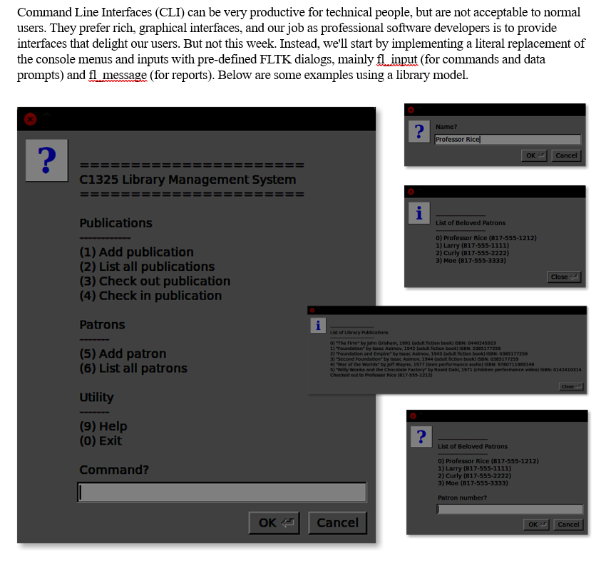 Command Line Interfaces (CLI) can be very productive | Chegg.com