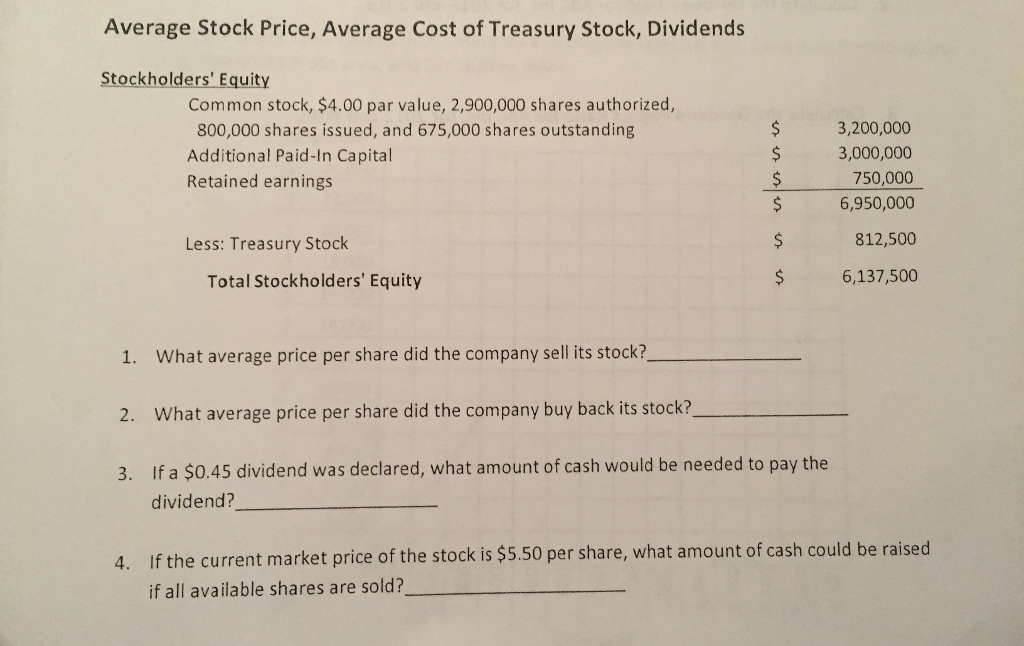 solved-what-average-price-per-share-did-the-company-sell-chegg