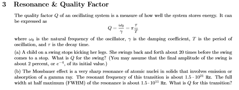 solved-the-quality-factor-q-of-an-oscillating-system-is-a-chegg