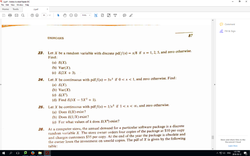 solved-let-x-be-a-random-variable-with-discrete-pdf-x-a