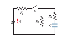 Solved In the circuit of the figure = 2.50 kV, C = 8.40 μF, | Chegg.com