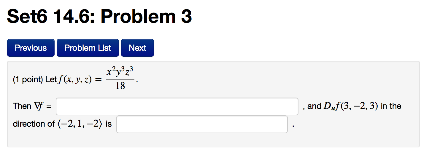 Solved Let F X Y Z X 2y 3z 3 18 Then F And