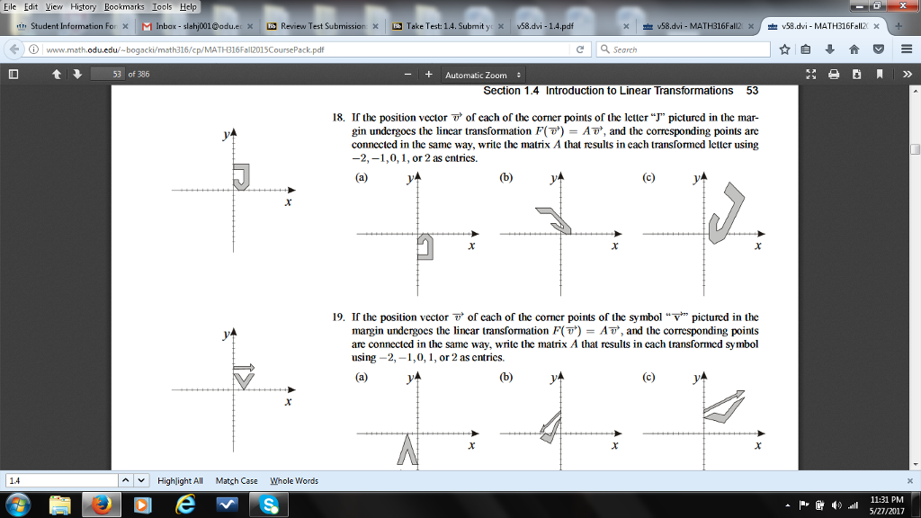 Solved If the position vector v vector of each of the corner | Chegg.com