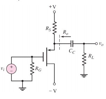 Solved Find Ro. Determine the expression for the circuit | Chegg.com