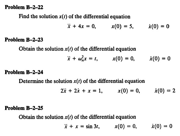 Solved Find the solution x (t) of the differential equation | Chegg.com