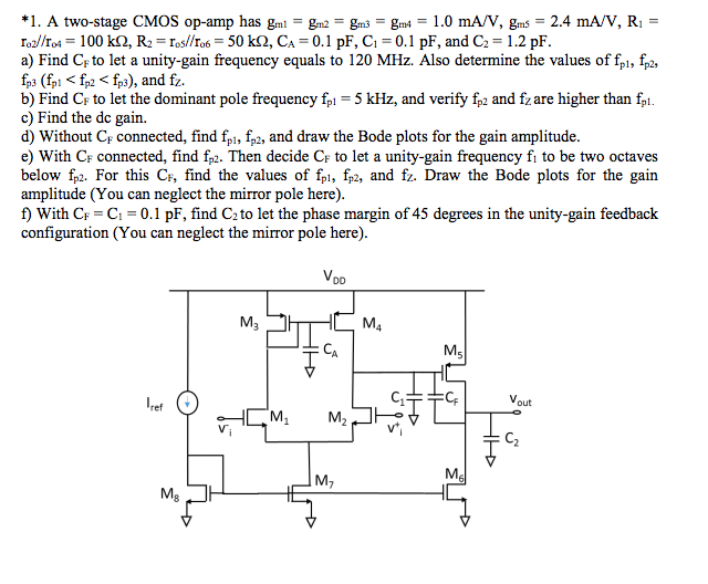 a-two-stage-cmos-op-amp-has-g-m1-g-m2-g-m3-g-m4-chegg