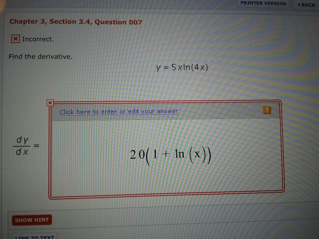 what-is-the-derivative-of-ln-x-1-epsilonify
