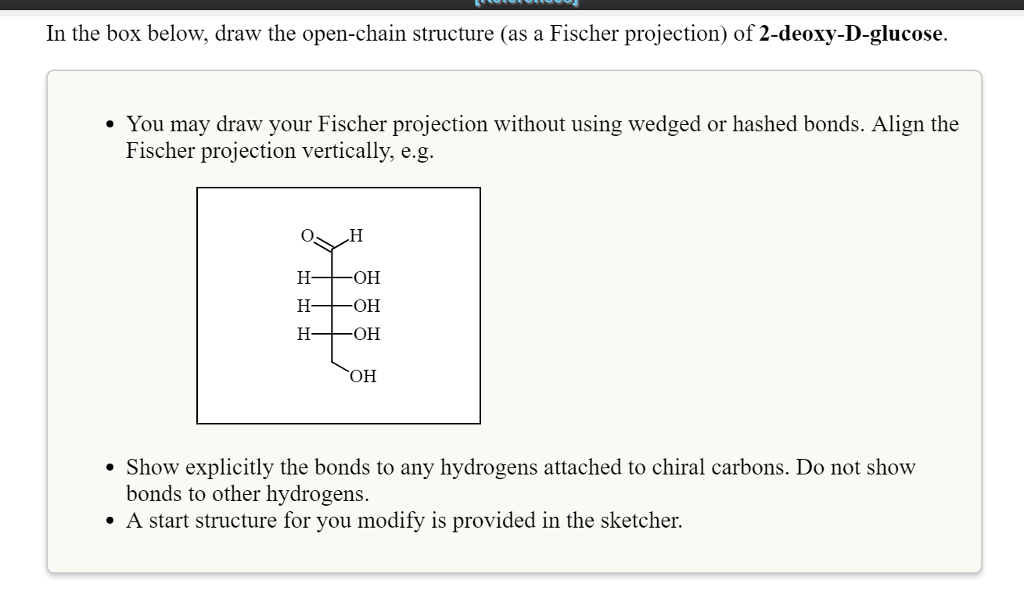 D 2 Deoxyglucose Fischer Structure