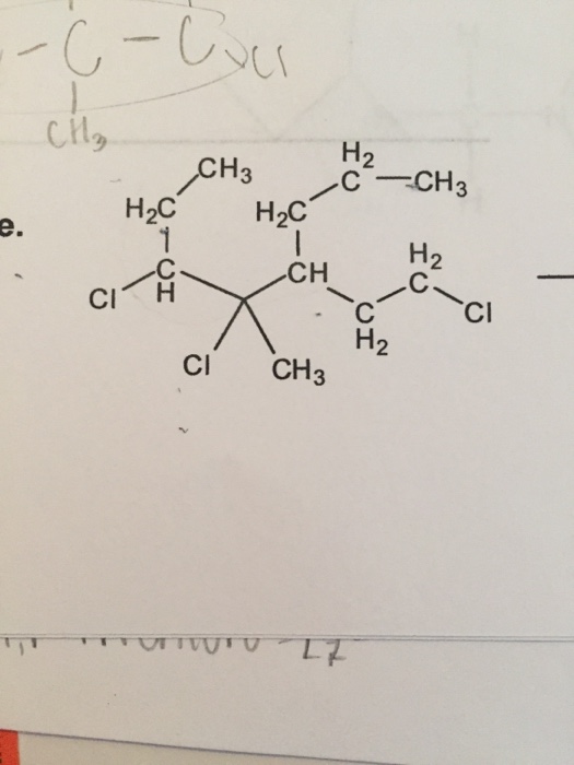 Solved What is the systematic name of this compound and draw | Chegg.com