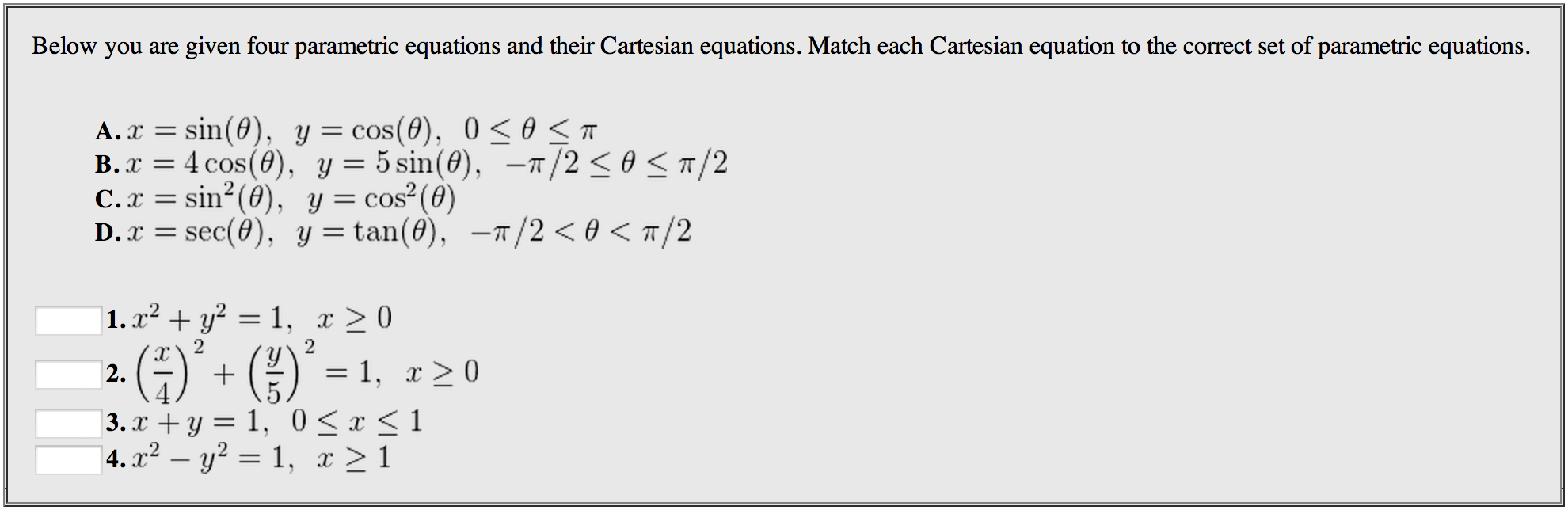 solved-below-you-are-given-four-parametric-equations-and-chegg