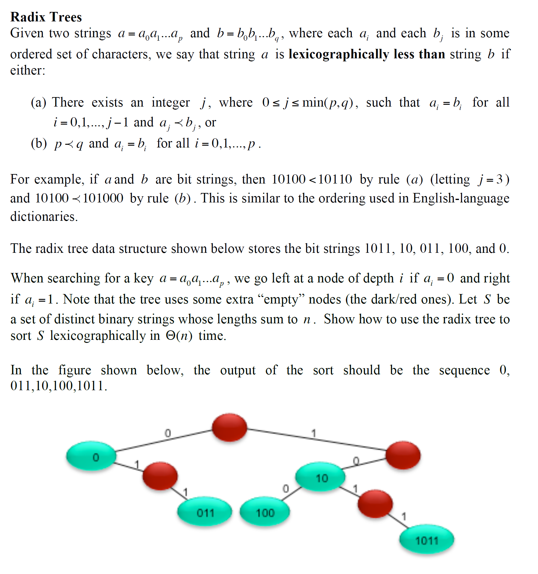 Solved Given Two Strings A = A_0a_1...a_p And B = | Chegg.com