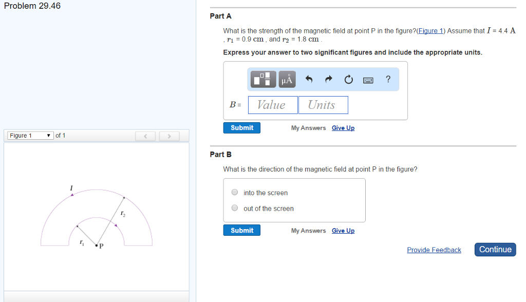 Solved What is the strength of the magnetic field at point P | Chegg.com