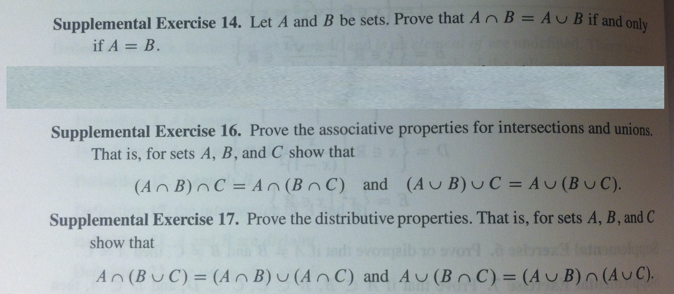 Solved Let A And B Be Sets. Prove That If A B = A B If And | Chegg.com