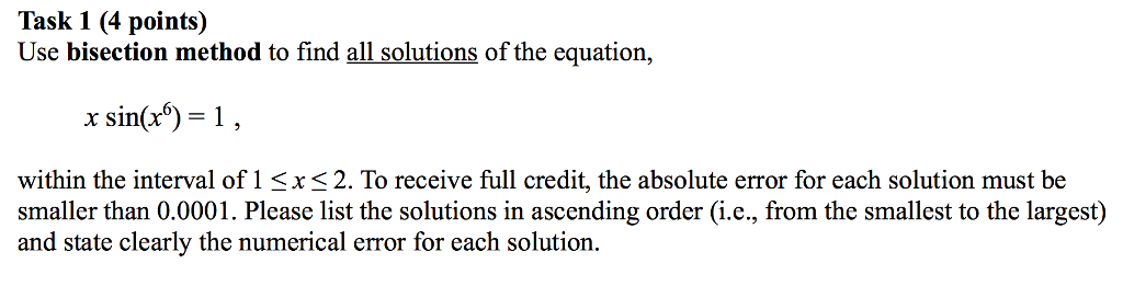 solved-task-1-4-points-use-bisection-method-to-find-all-chegg