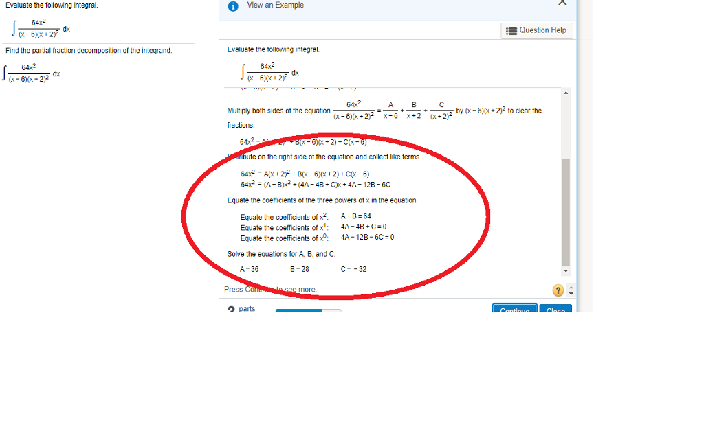Solved Calc I need help with this problem. I understand | Chegg.com