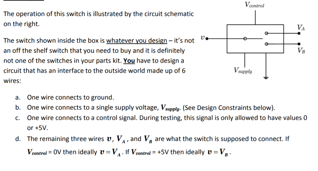 Solved Problem Definition Design and build "ideal" voltage