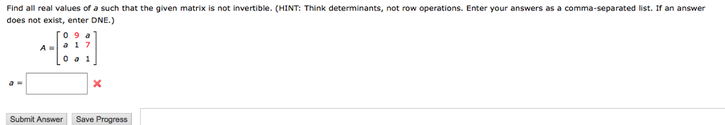 solved-find-all-real-values-of-a-such-that-the-given-matrix-chegg