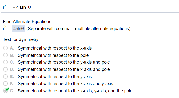 Solved Find Alternate Equations 4sin Separate With Comma Chegg