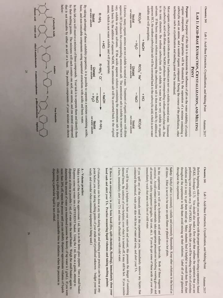Solved This Is From My Ochem Lab I Filled In The Parts That Chegg Solved This Is From My Ochem Lab I Filled In The Parts That Chegg