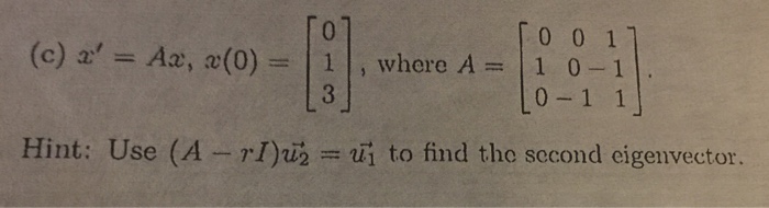 solved-use-matrix-method-to-find-the-solution-to-the-chegg