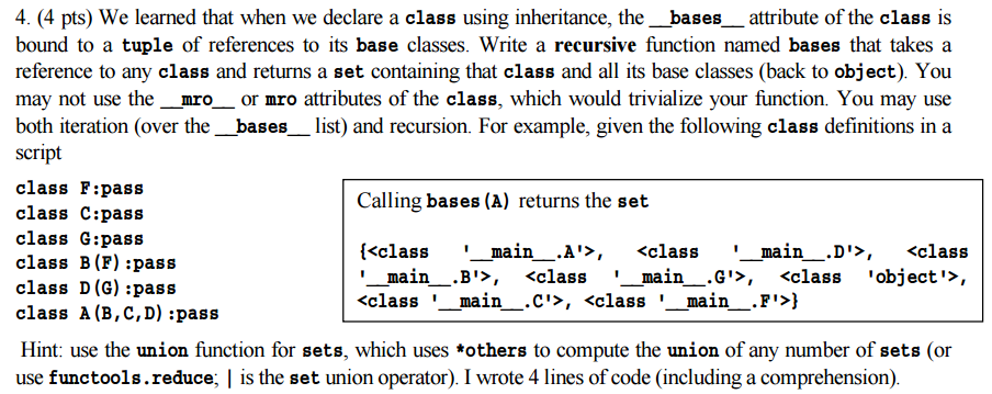 Solved We learned that when we declare a class using | Chegg.com