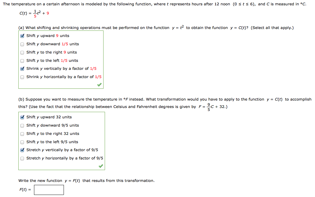Solved The temperature on a certain afternoon ?s modeled by | Chegg.com