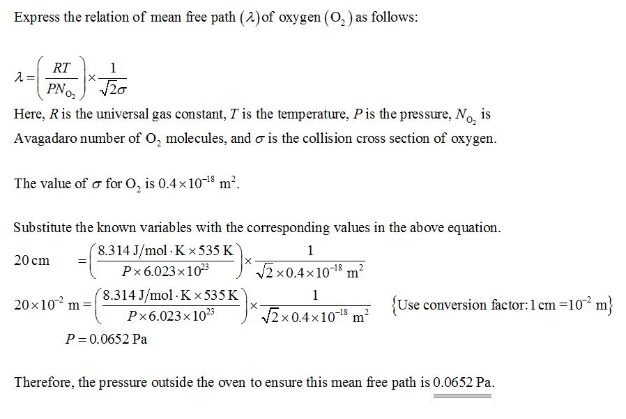 (Solved) - Consider the following diagram of a molecular beam apparatus ...